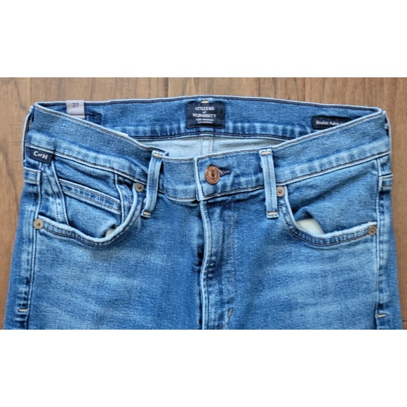 Citizen of Humanity Women's Blue‎ Rocket Ankle Hi-Rise Skinny Jean Size 27x27 - Picture 2 of 6